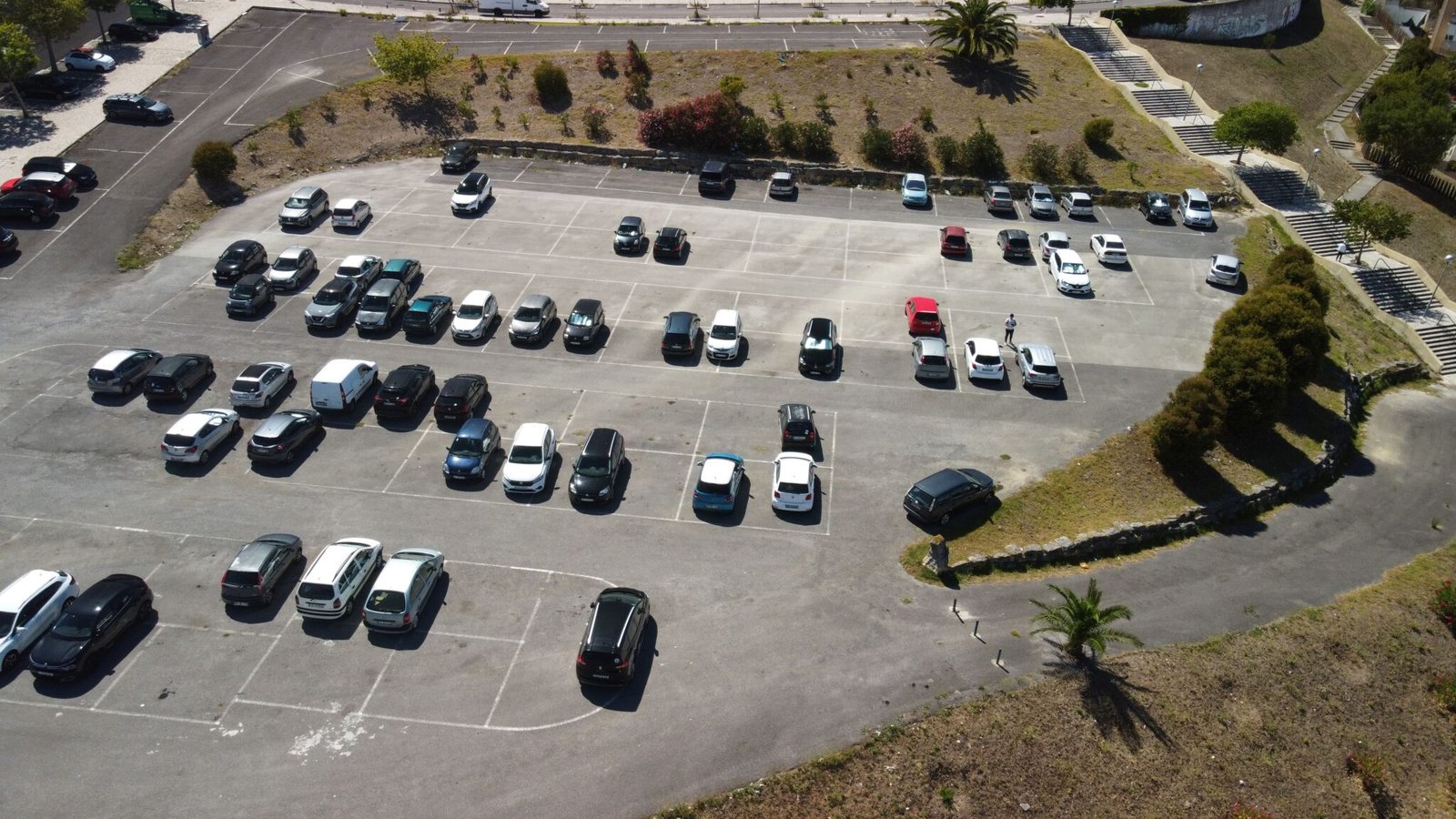 Vista Aérea Estacionamento