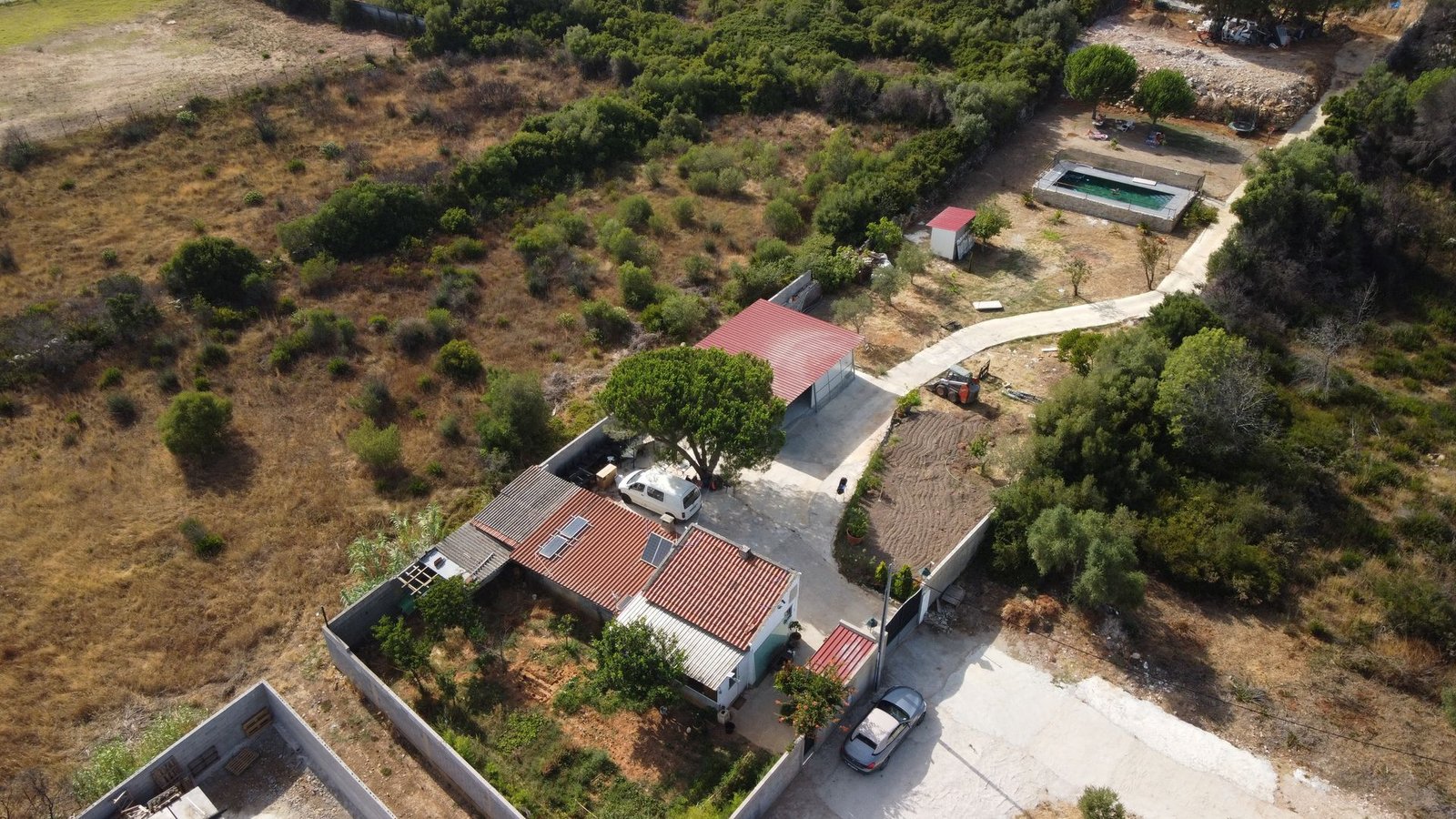 Propriedade Rural Vista Aérea