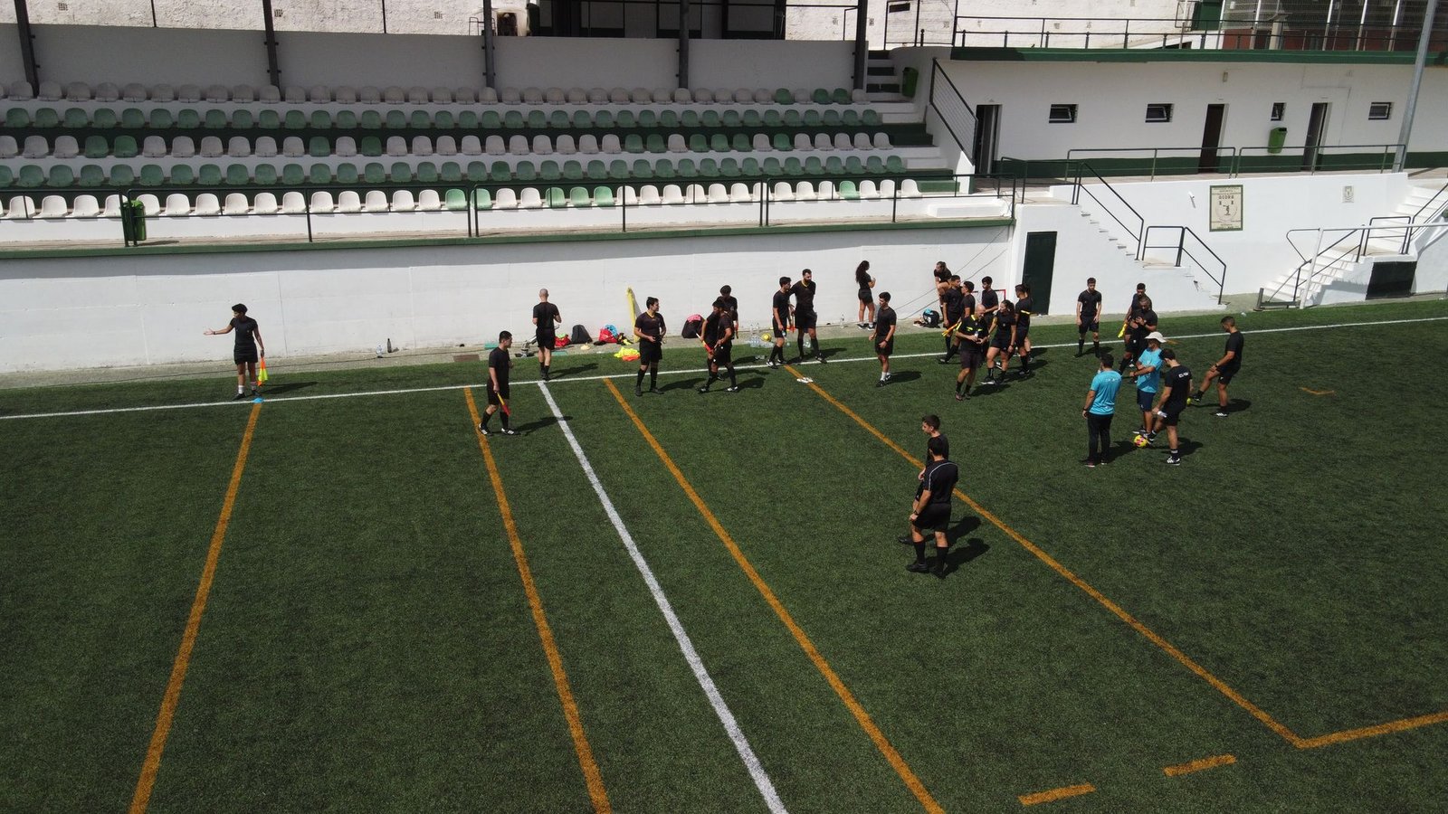 Treino de Árbitros de Futebol
